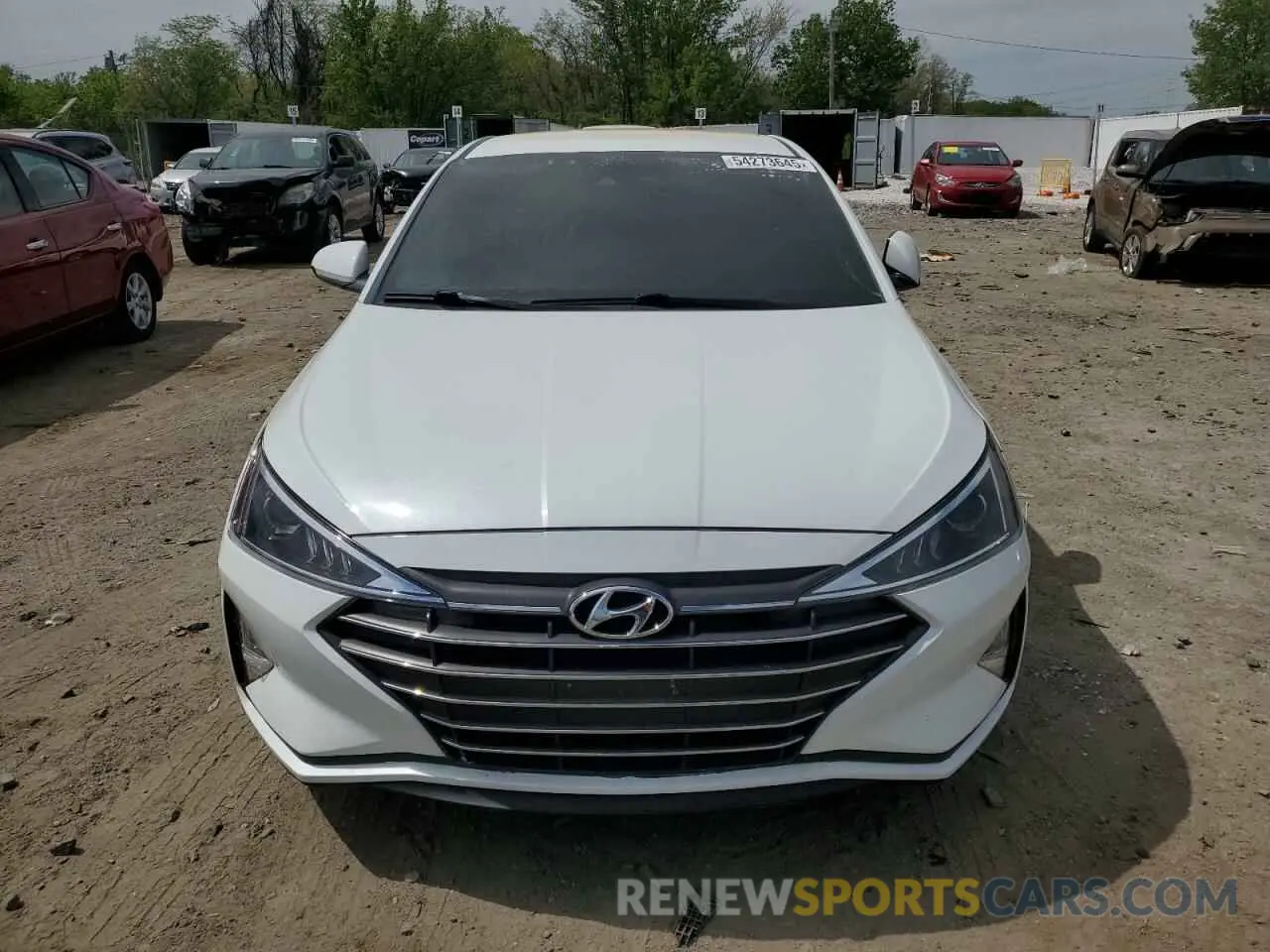 5 Photograph of a damaged car 5NPD84LF3LH630507 HYUNDAI ELANTRA 2020