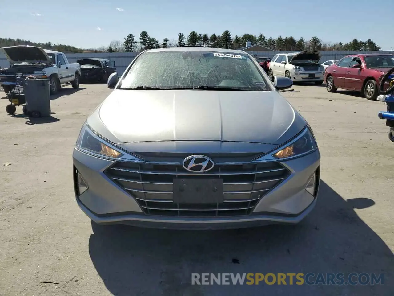 5 Photograph of a damaged car 5NPD84LF3LH631186 HYUNDAI ELANTRA 2020