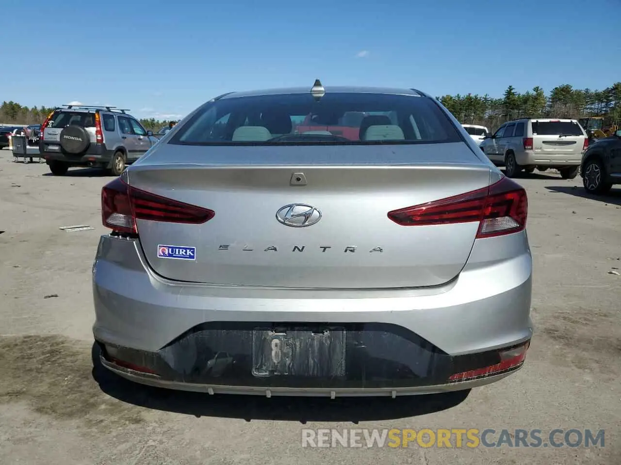 6 Photograph of a damaged car 5NPD84LF3LH631186 HYUNDAI ELANTRA 2020