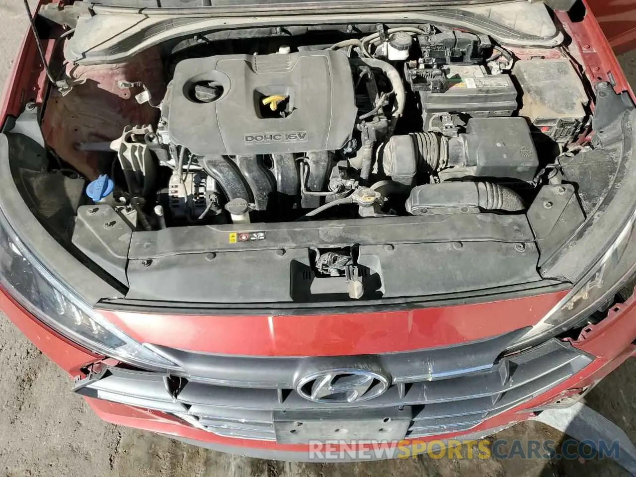 11 Photograph of a damaged car 5NPD84LF4LH493917 HYUNDAI ELANTRA 2020