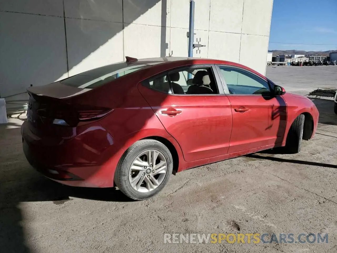 3 Photograph of a damaged car 5NPD84LF4LH493917 HYUNDAI ELANTRA 2020
