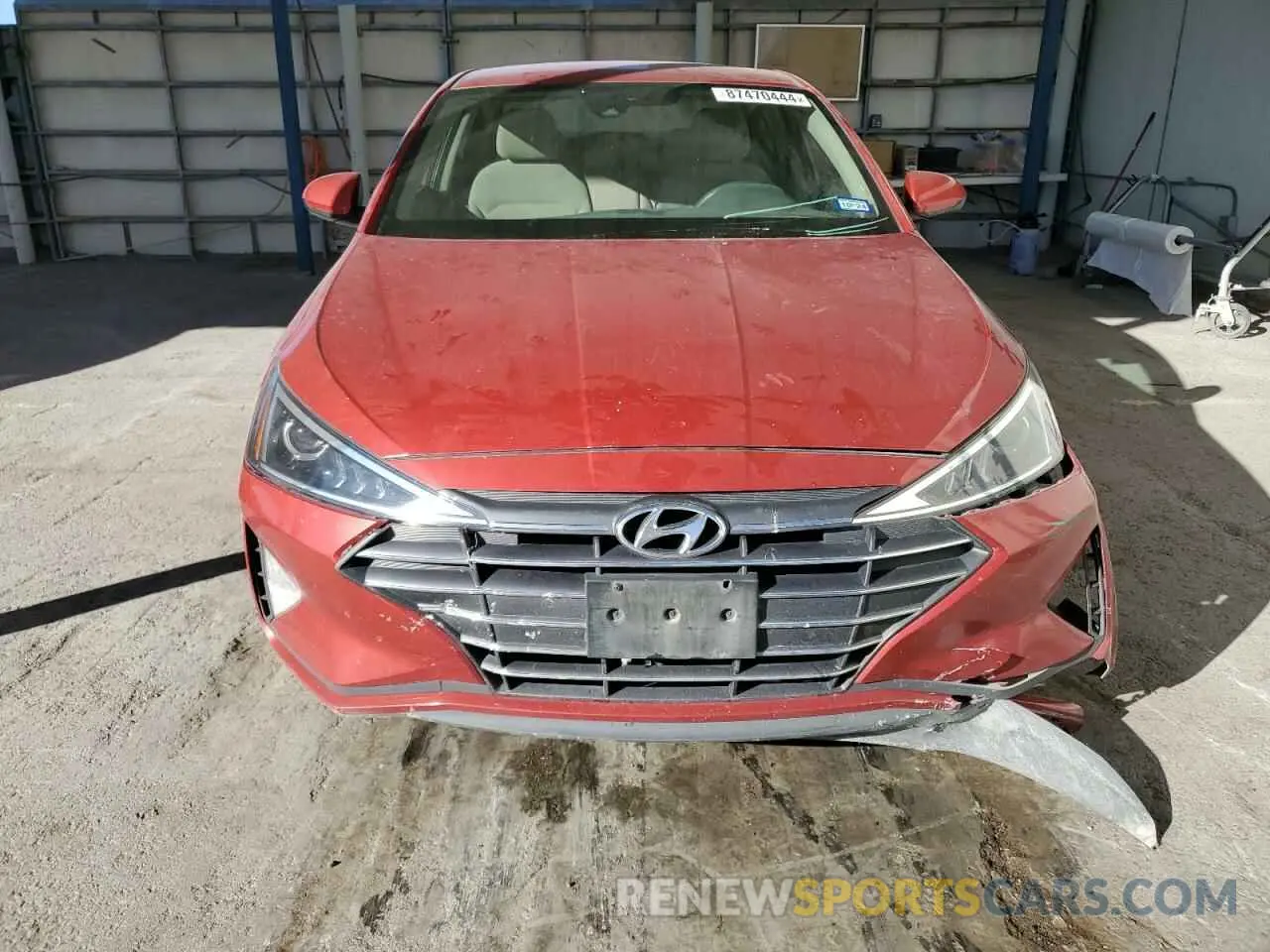 5 Photograph of a damaged car 5NPD84LF4LH493917 HYUNDAI ELANTRA 2020