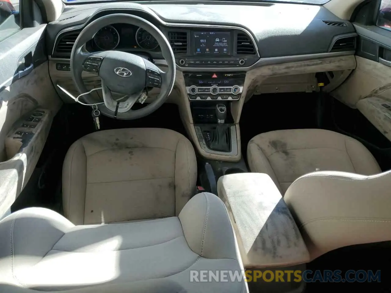 8 Photograph of a damaged car 5NPD84LF4LH493917 HYUNDAI ELANTRA 2020
