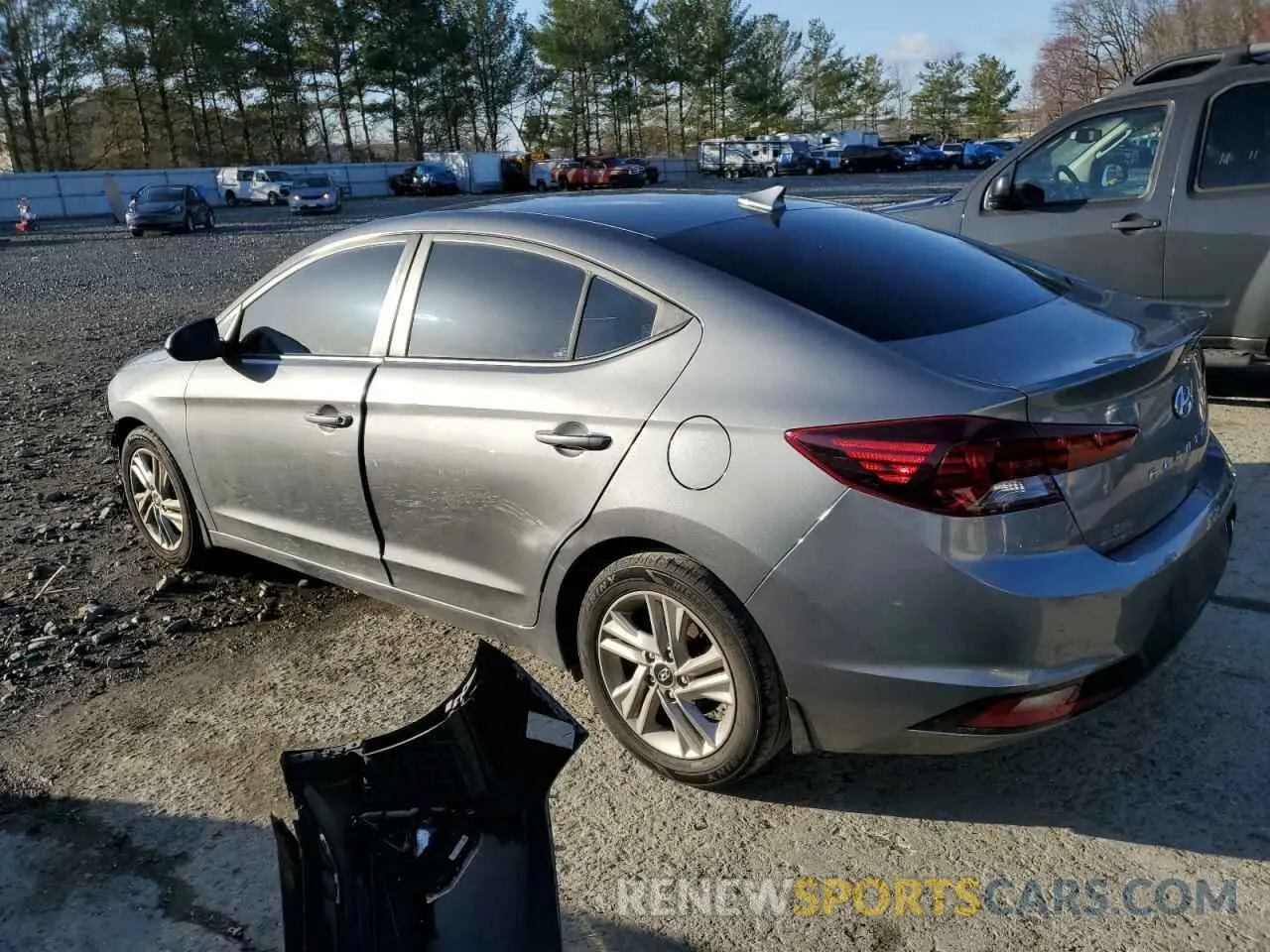 2 Photograph of a damaged car 5NPD84LF4LH498809 HYUNDAI ELANTRA 2020