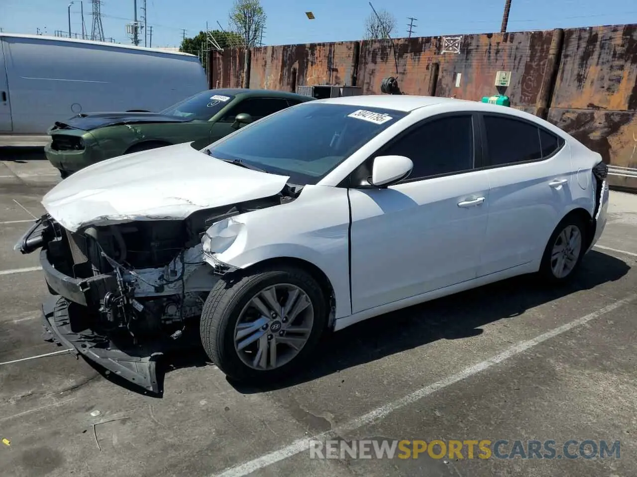 1 Photograph of a damaged car 5NPD84LF4LH507153 HYUNDAI ELANTRA 2020