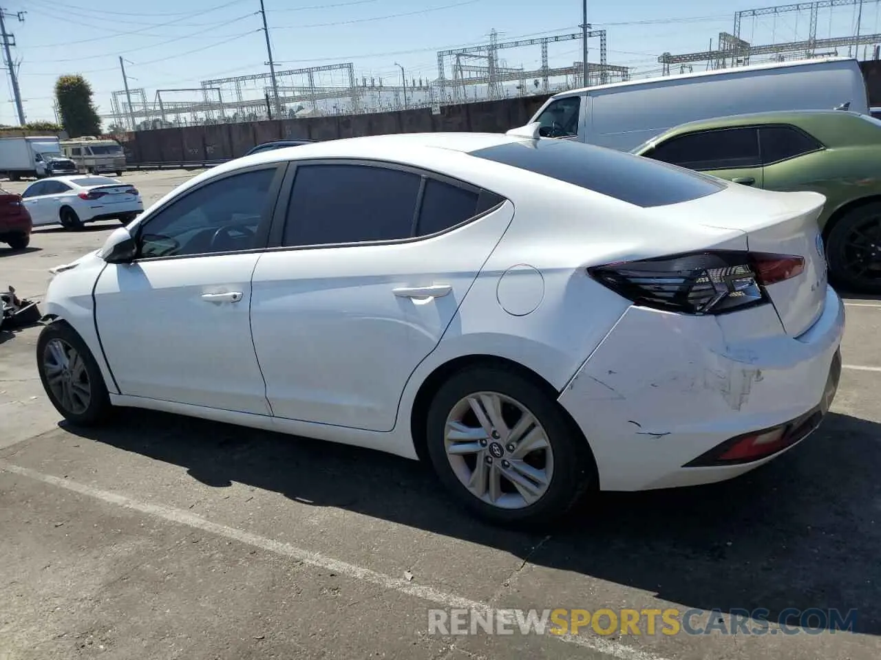 2 Photograph of a damaged car 5NPD84LF4LH507153 HYUNDAI ELANTRA 2020