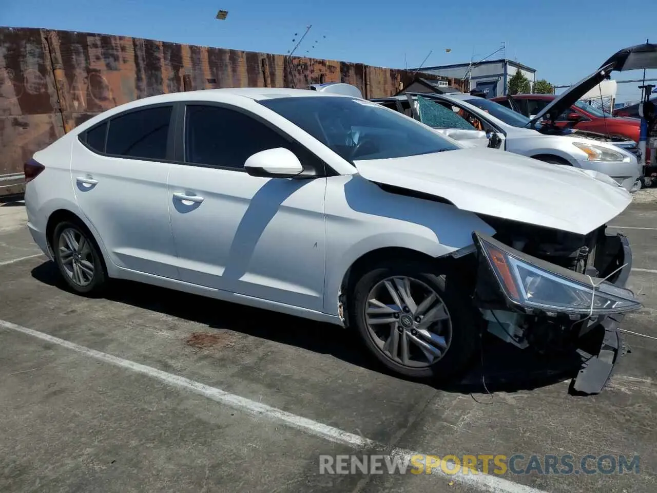 4 Photograph of a damaged car 5NPD84LF4LH507153 HYUNDAI ELANTRA 2020