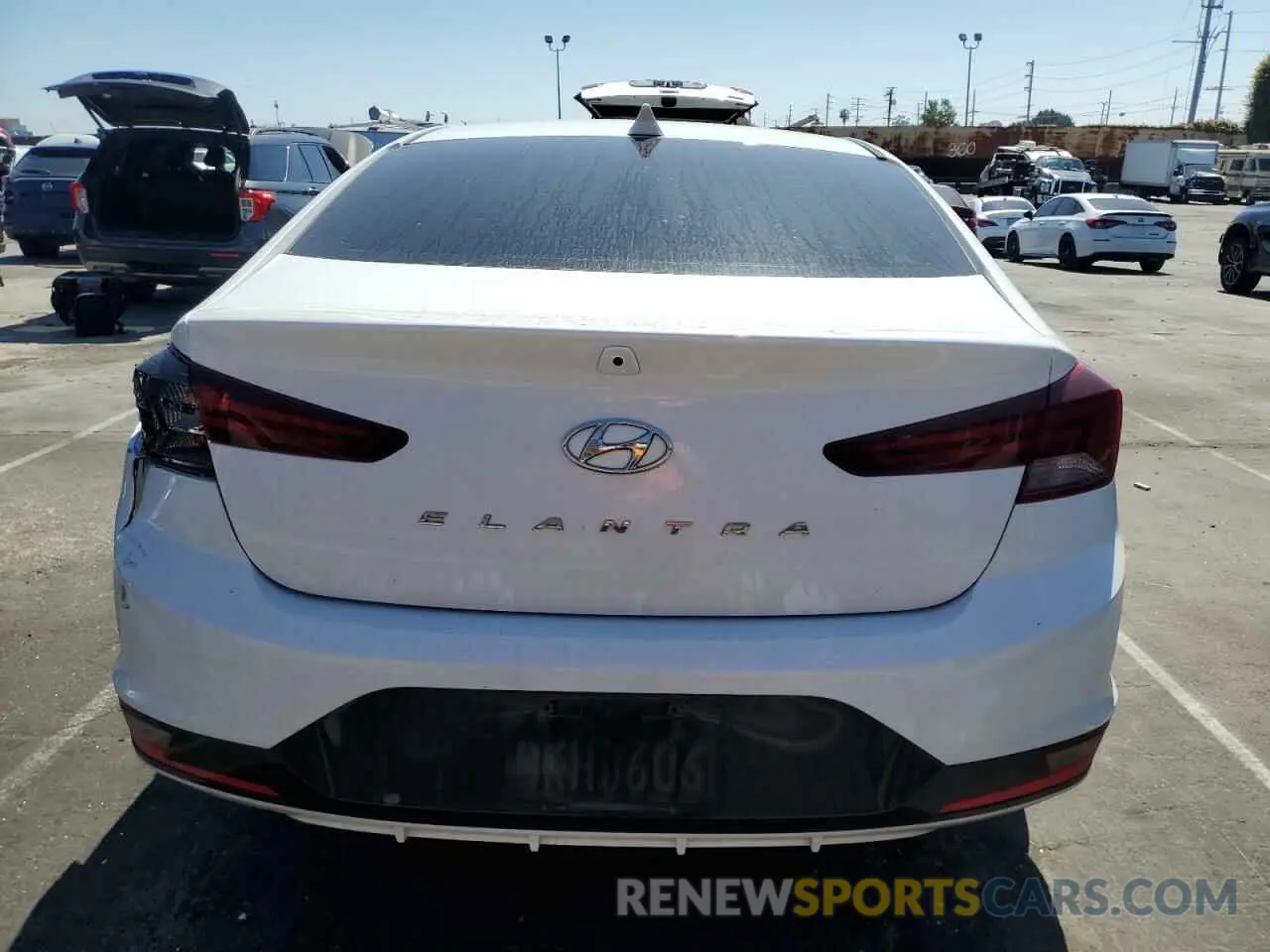 6 Photograph of a damaged car 5NPD84LF4LH507153 HYUNDAI ELANTRA 2020