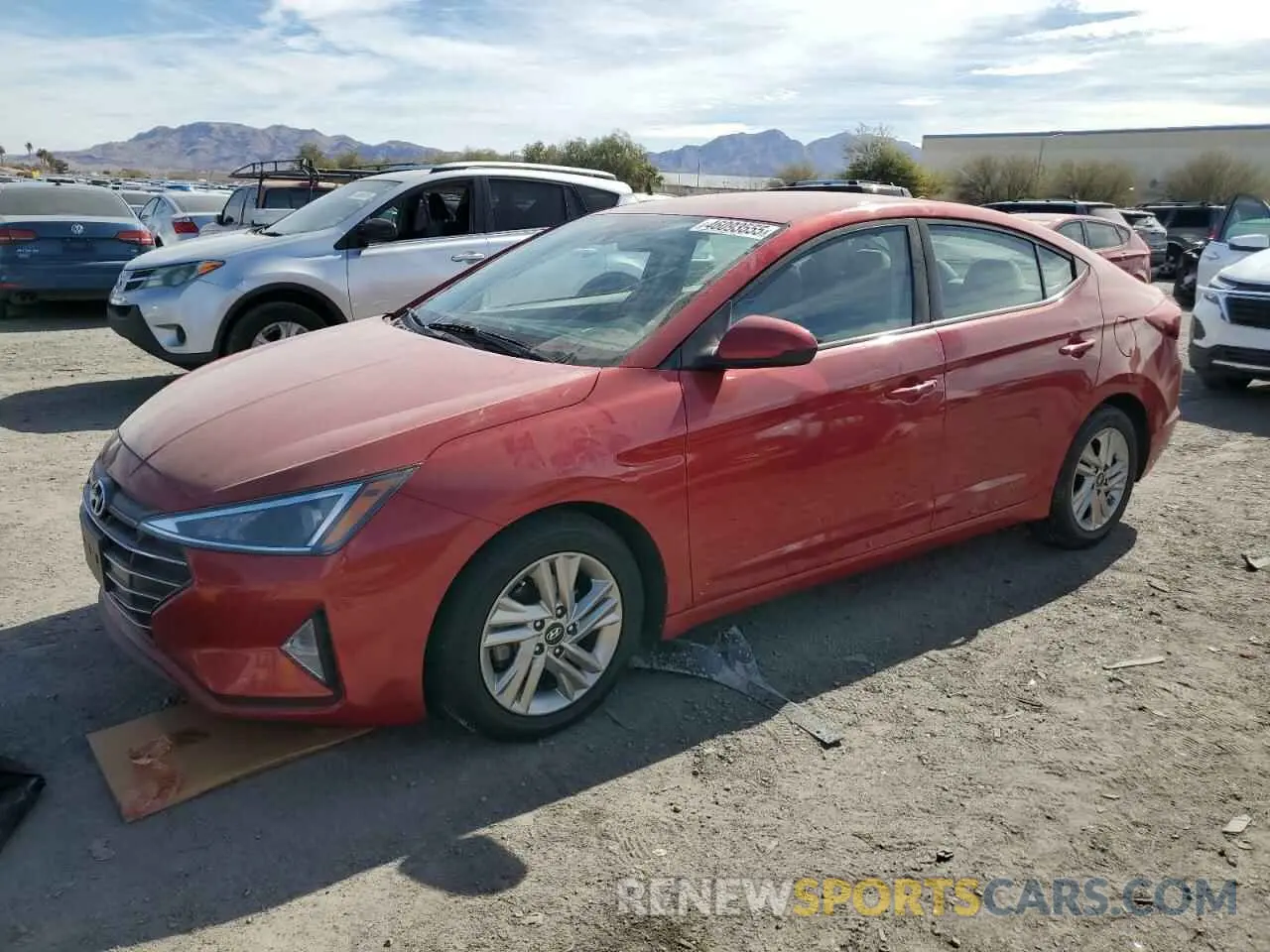 1 Photograph of a damaged car 5NPD84LF4LH515804 HYUNDAI ELANTRA 2020