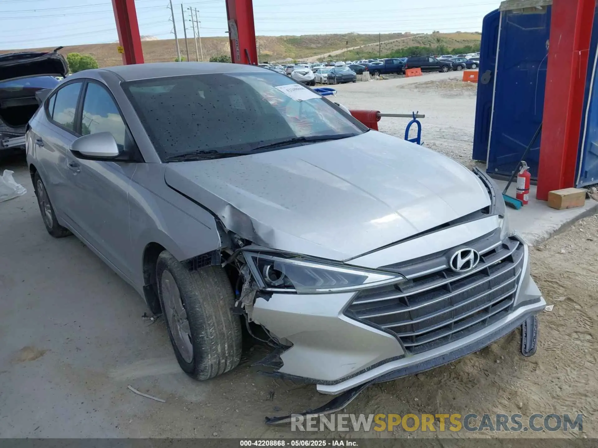 1 Photograph of a damaged car 5NPD84LF4LH521313 HYUNDAI ELANTRA 2020