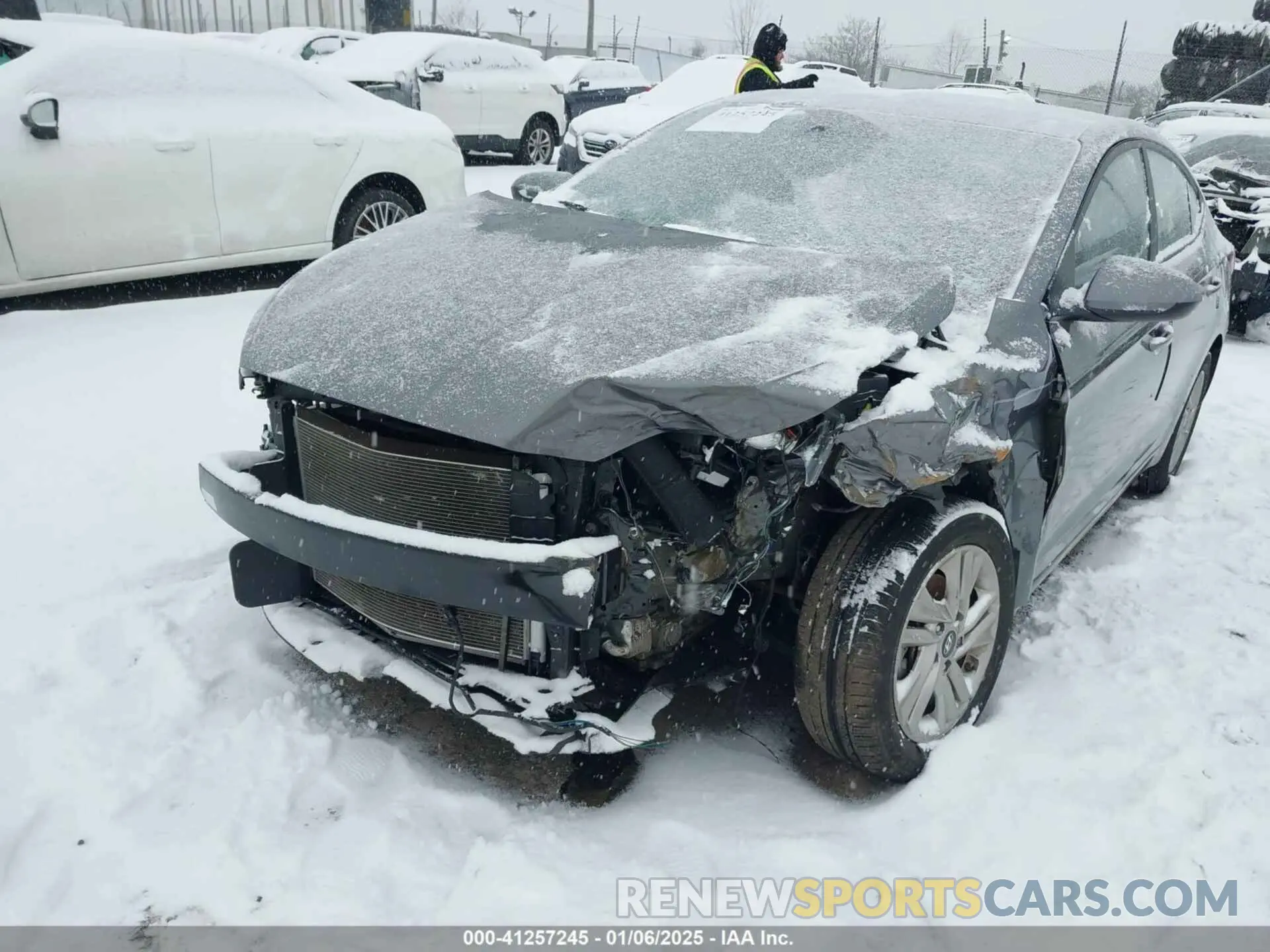 6 Photograph of a damaged car 5NPD84LF4LH525877 HYUNDAI ELANTRA 2020
