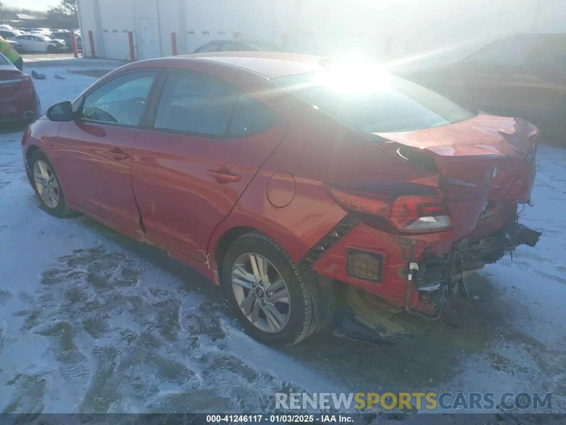 3 Photograph of a damaged car 5NPD84LF4LH527323 HYUNDAI ELANTRA 2020