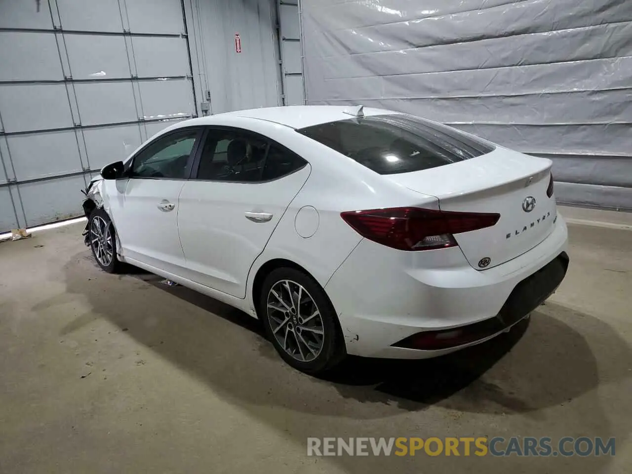 2 Photograph of a damaged car 5NPD84LF4LH529007 HYUNDAI ELANTRA 2020