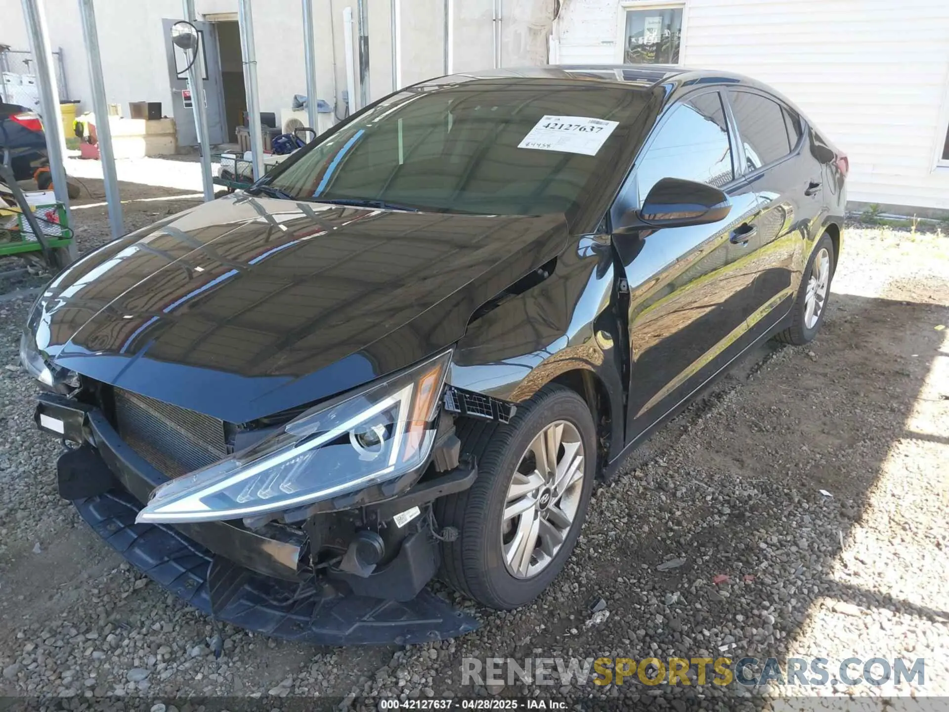 2 Photograph of a damaged car 5NPD84LF4LH532926 HYUNDAI ELANTRA 2020