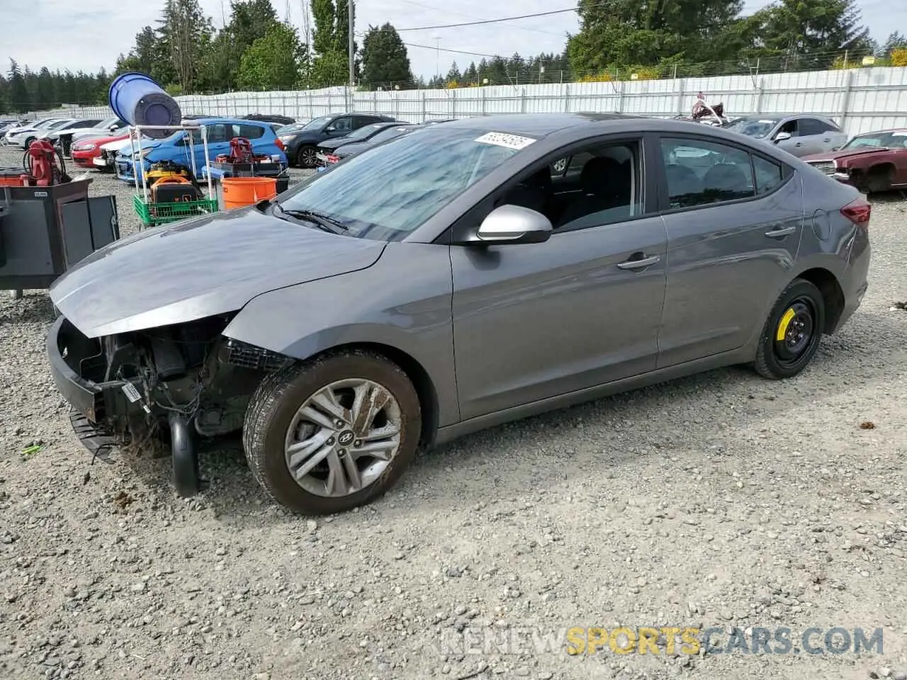 1 Photograph of a damaged car 5NPD84LF4LH539942 HYUNDAI ELANTRA 2020