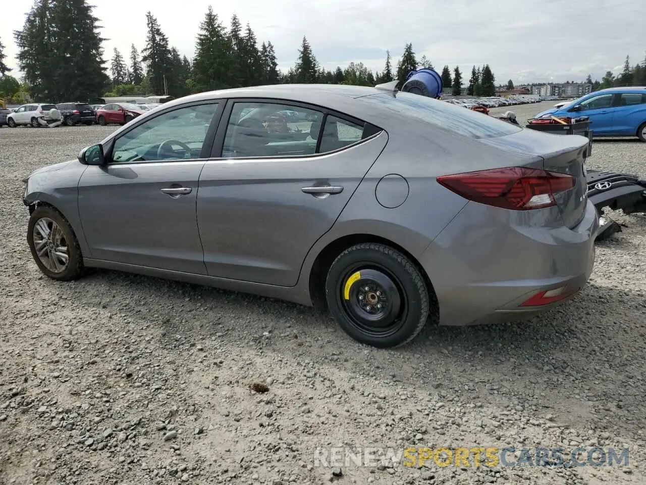 2 Photograph of a damaged car 5NPD84LF4LH539942 HYUNDAI ELANTRA 2020