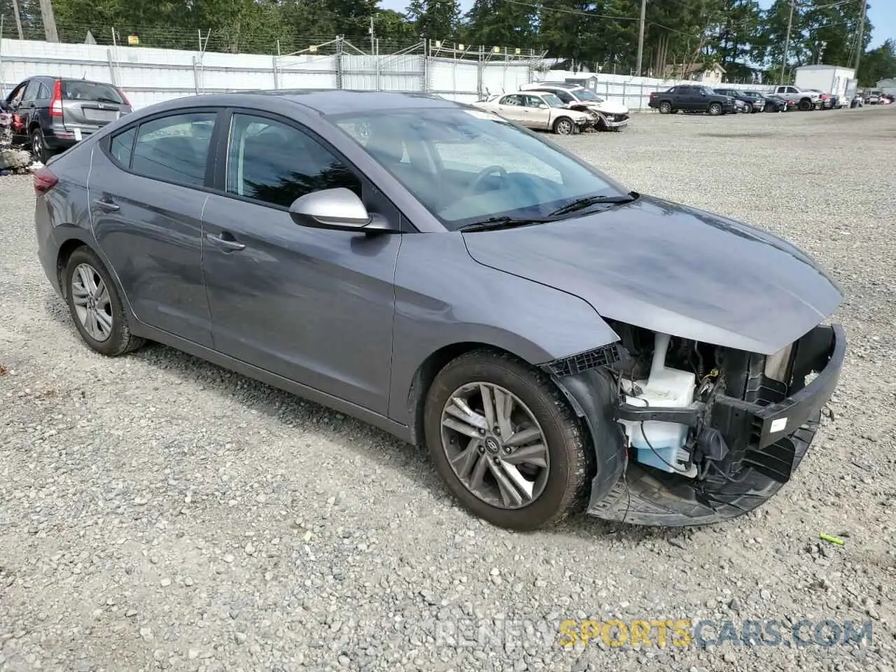 4 Photograph of a damaged car 5NPD84LF4LH539942 HYUNDAI ELANTRA 2020