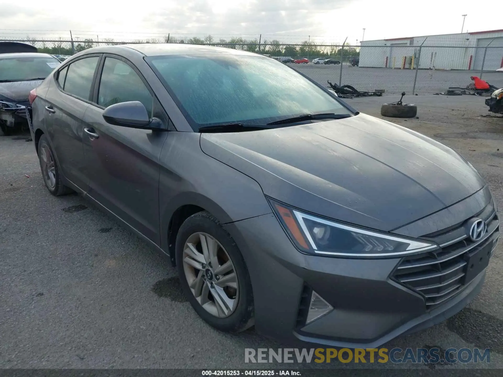 1 Photograph of a damaged car 5NPD84LF4LH540685 HYUNDAI ELANTRA 2020