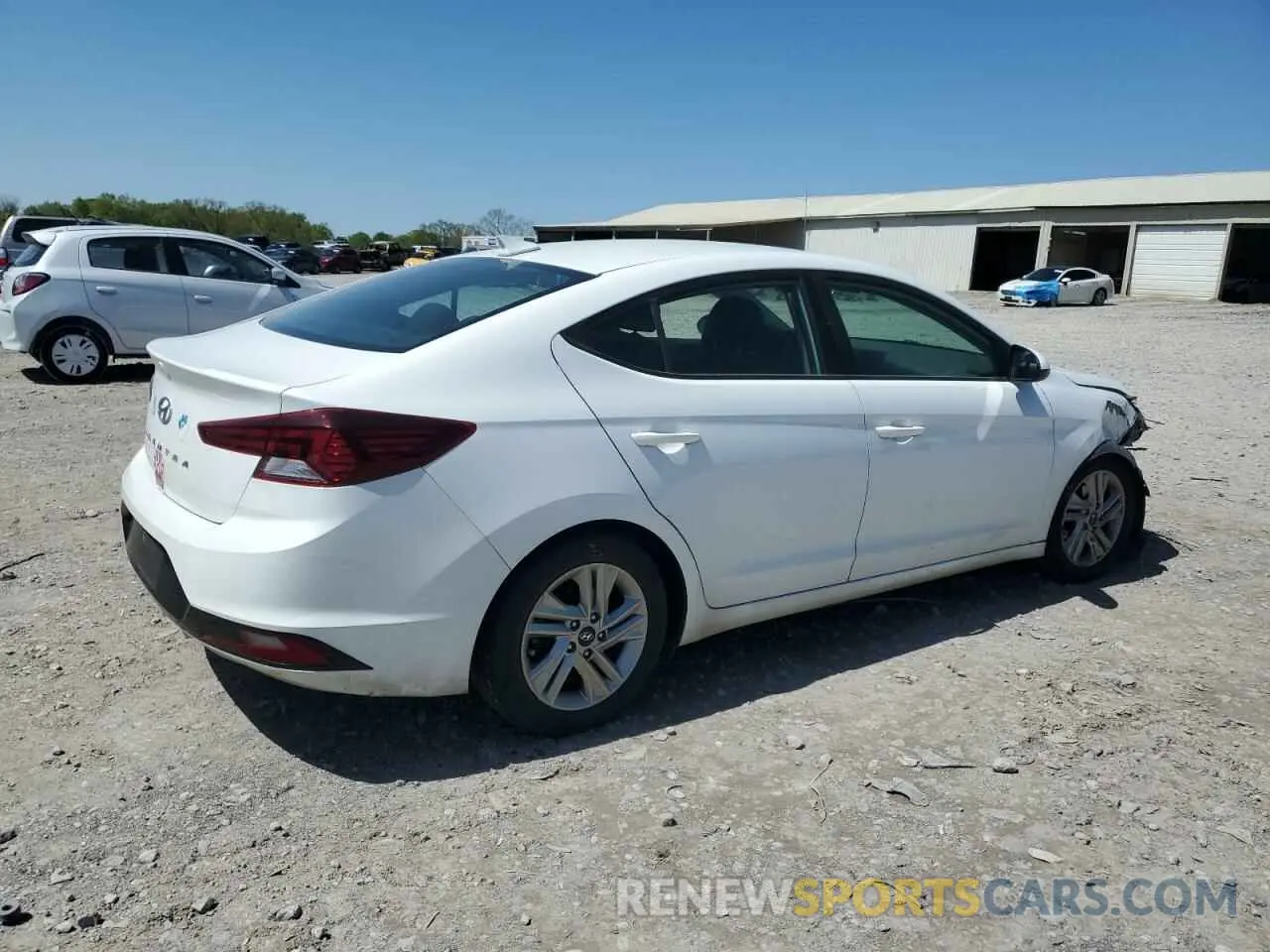 3 Photograph of a damaged car 5NPD84LF4LH548205 HYUNDAI ELANTRA 2020