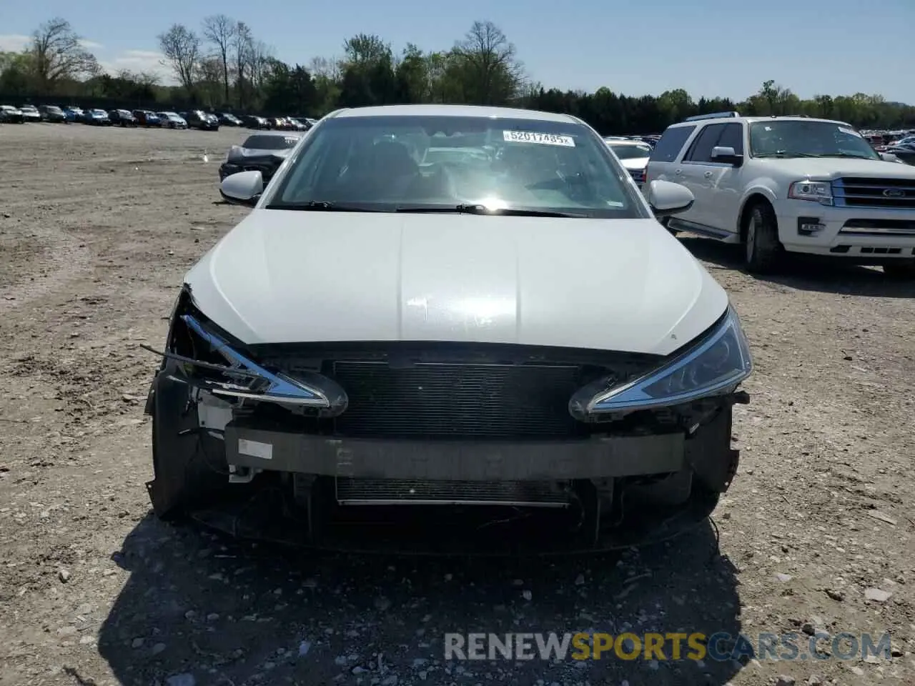 5 Photograph of a damaged car 5NPD84LF4LH548205 HYUNDAI ELANTRA 2020