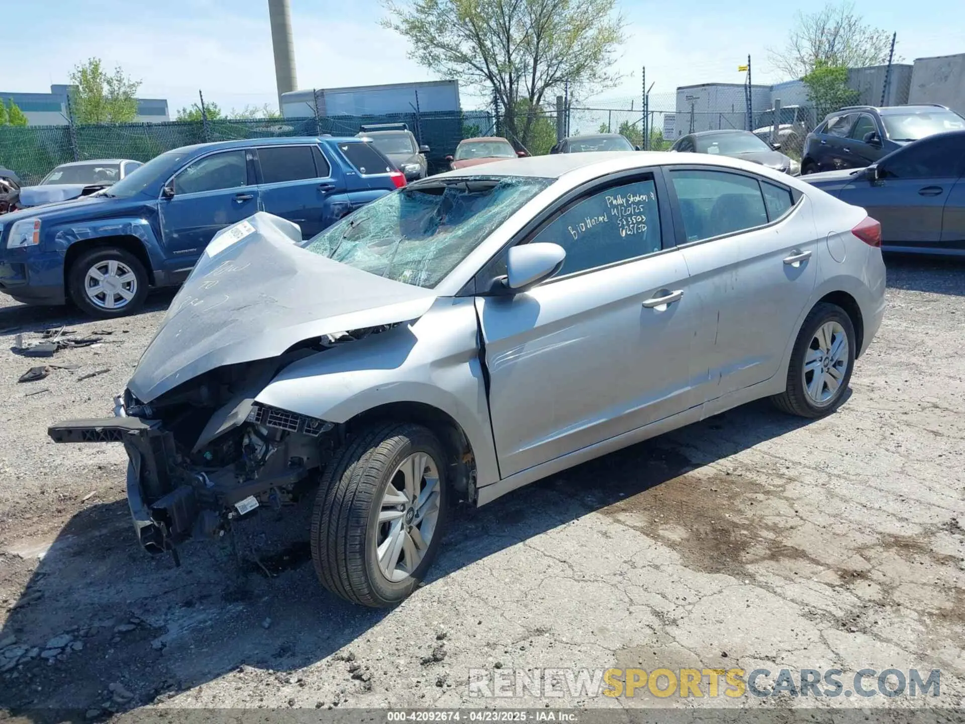 4 Photograph of a damaged car 5NPD84LF4LH553503 HYUNDAI ELANTRA 2020