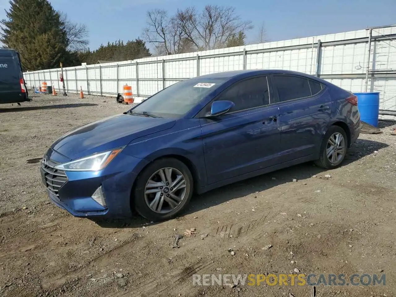 1 Photograph of a damaged car 5NPD84LF4LH554778 HYUNDAI ELANTRA 2020