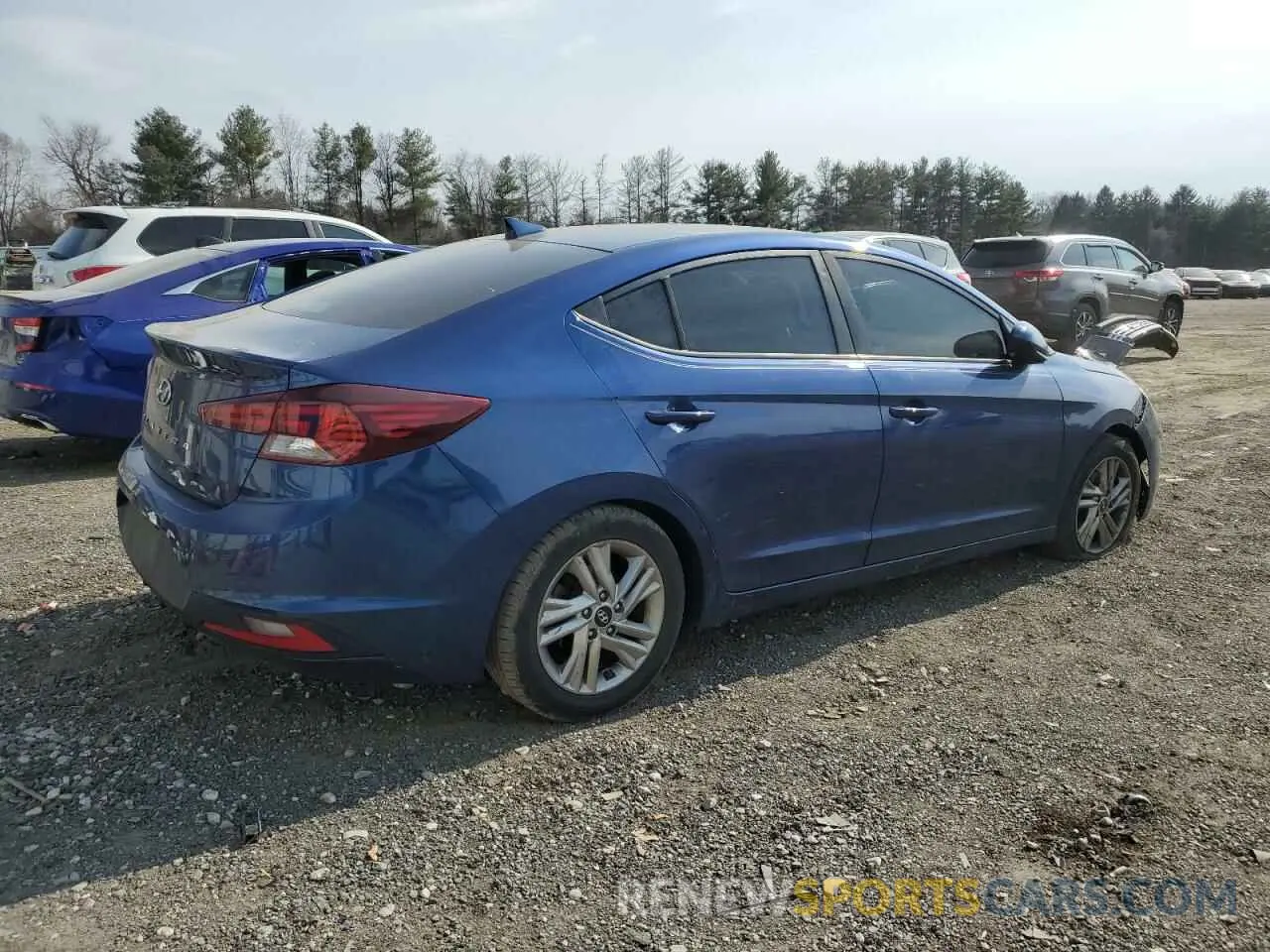 3 Photograph of a damaged car 5NPD84LF4LH554778 HYUNDAI ELANTRA 2020