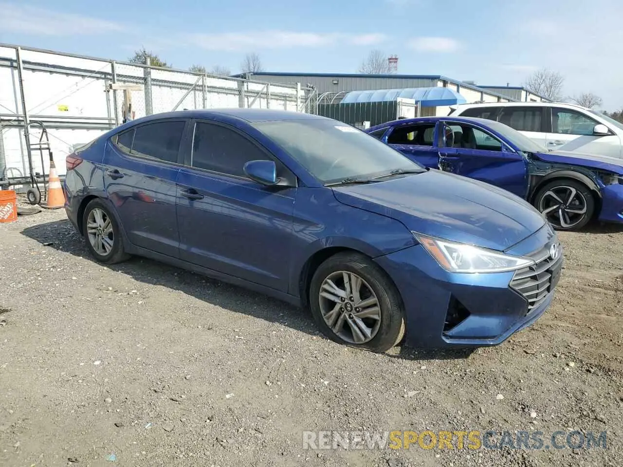 4 Photograph of a damaged car 5NPD84LF4LH554778 HYUNDAI ELANTRA 2020