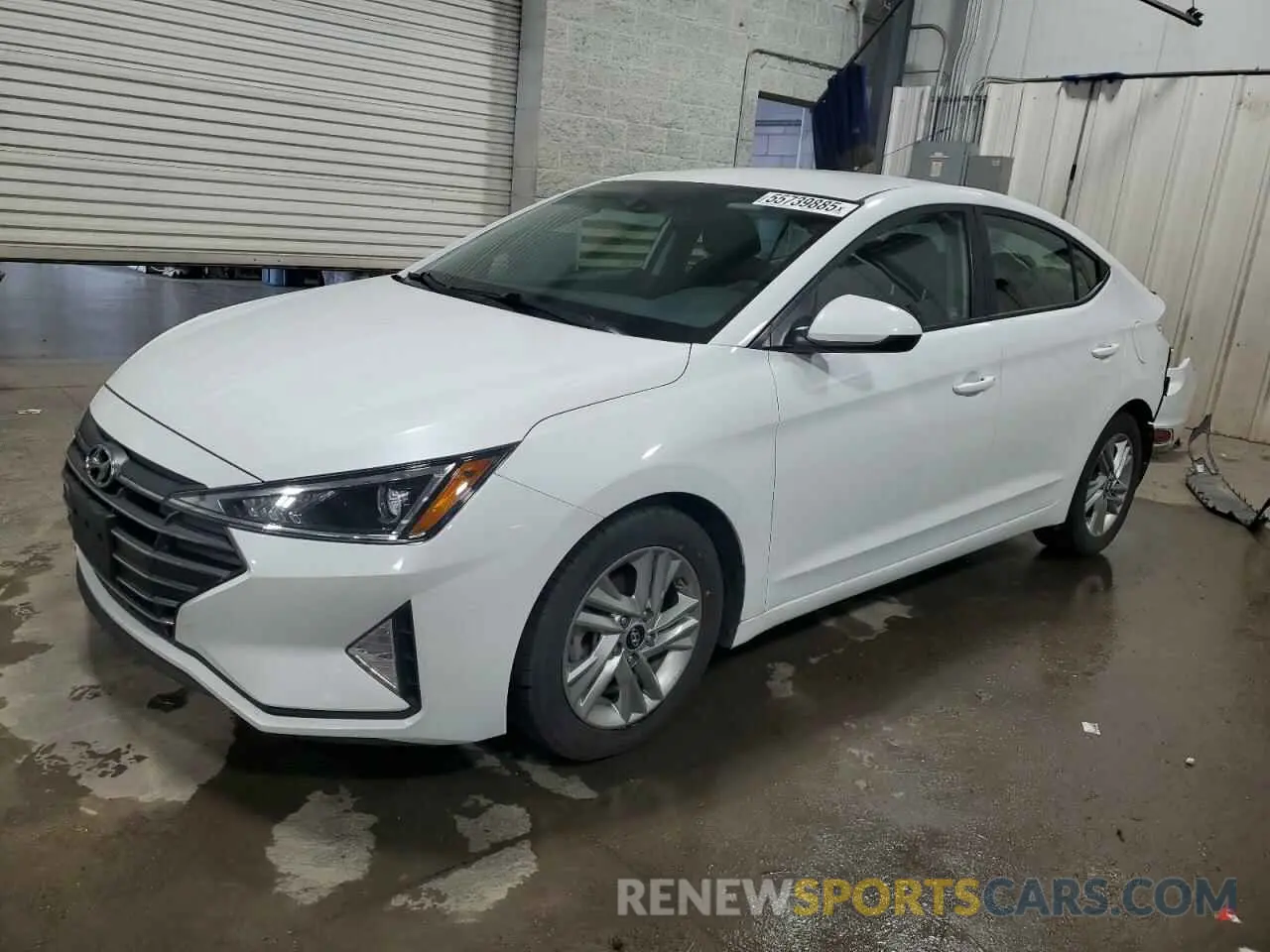 1 Photograph of a damaged car 5NPD84LF4LH558880 HYUNDAI ELANTRA 2020