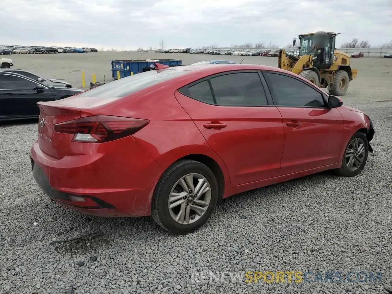 3 Photograph of a damaged car 5NPD84LF4LH561214 HYUNDAI ELANTRA 2020