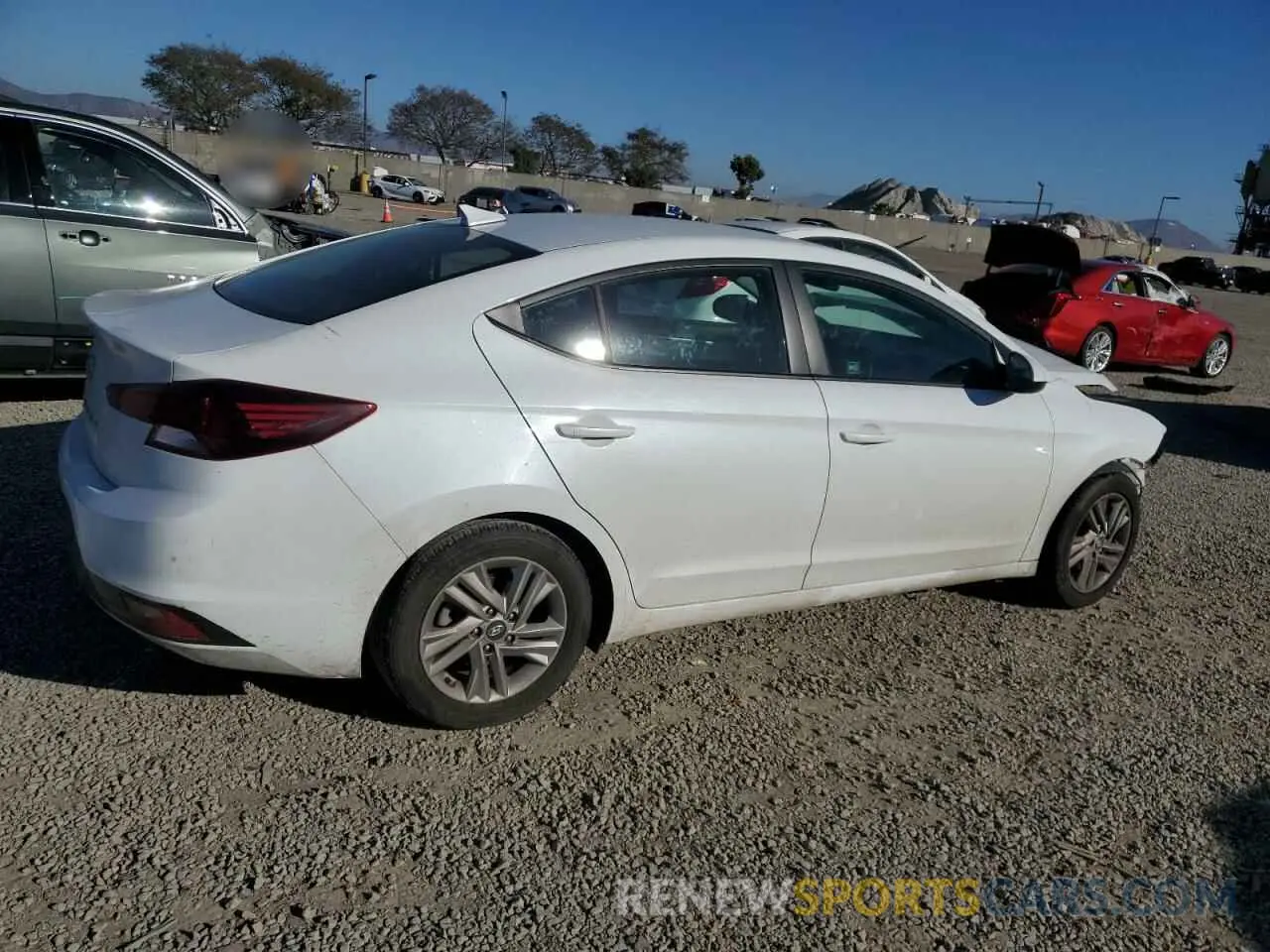 3 Photograph of a damaged car 5NPD84LF4LH561259 HYUNDAI ELANTRA 2020