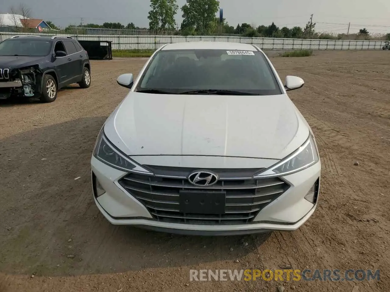 5 Photograph of a damaged car 5NPD84LF4LH561374 HYUNDAI ELANTRA 2020