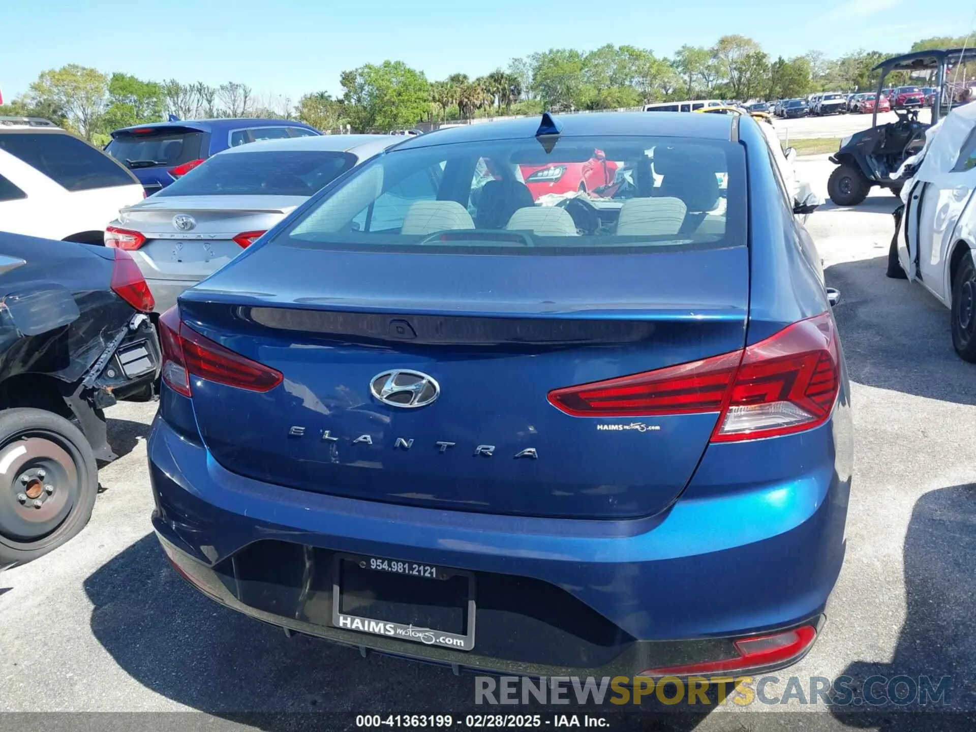 16 Photograph of a damaged car 5NPD84LF4LH567238 HYUNDAI ELANTRA 2020