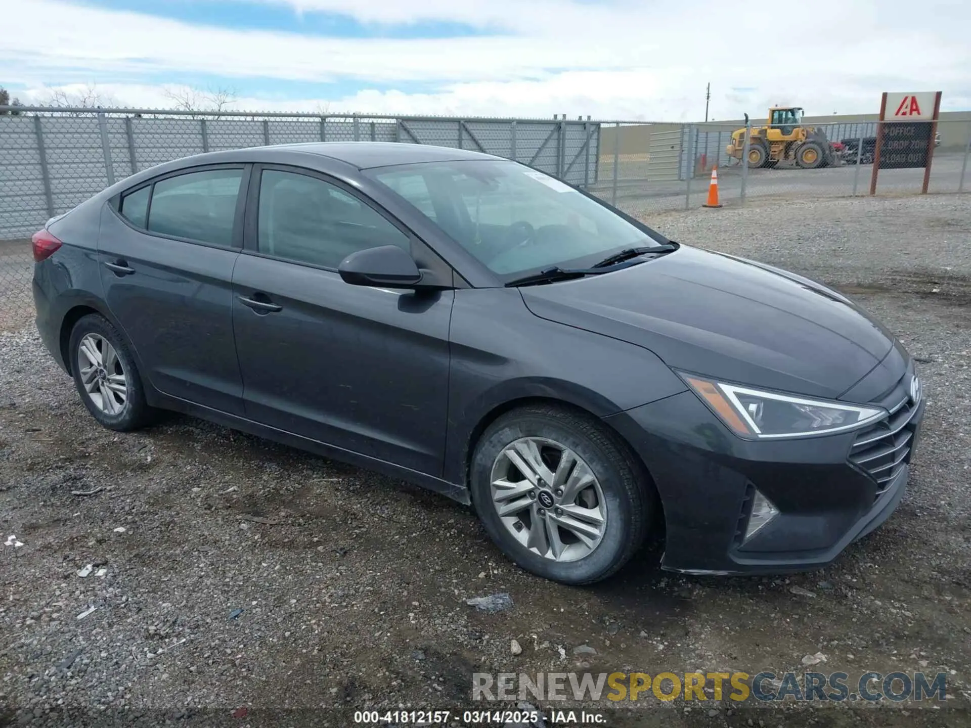 1 Photograph of a damaged car 5NPD84LF4LH571516 HYUNDAI ELANTRA 2020