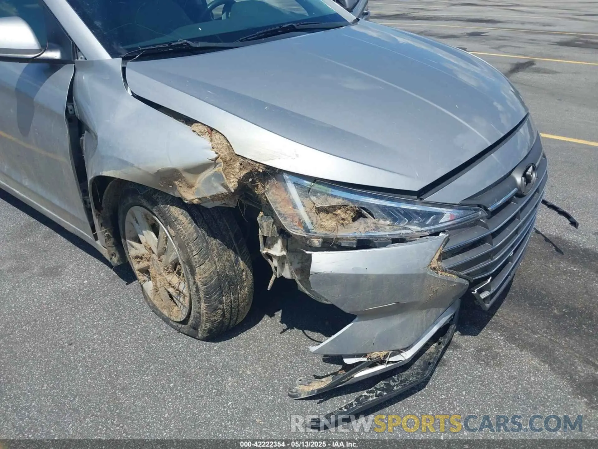 6 Photograph of a damaged car 5NPD84LF4LH584511 HYUNDAI ELANTRA 2020