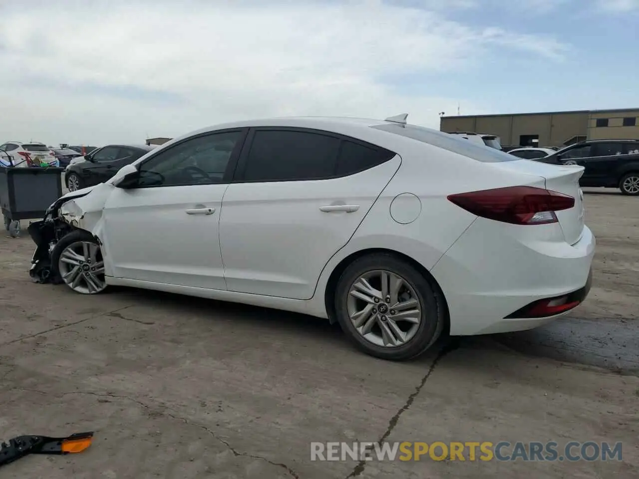 2 Photograph of a damaged car 5NPD84LF4LH592754 HYUNDAI ELANTRA 2020