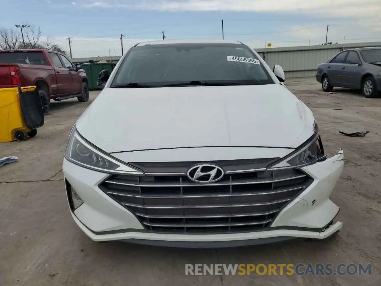 5 Photograph of a damaged car 5NPD84LF4LH592754 HYUNDAI ELANTRA 2020