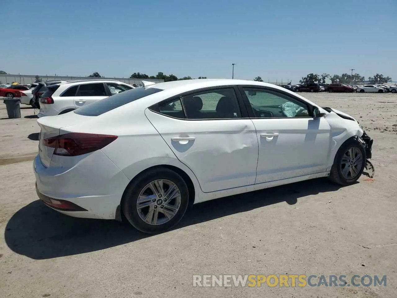 3 Photograph of a damaged car 5NPD84LF4LH596786 HYUNDAI ELANTRA 2020