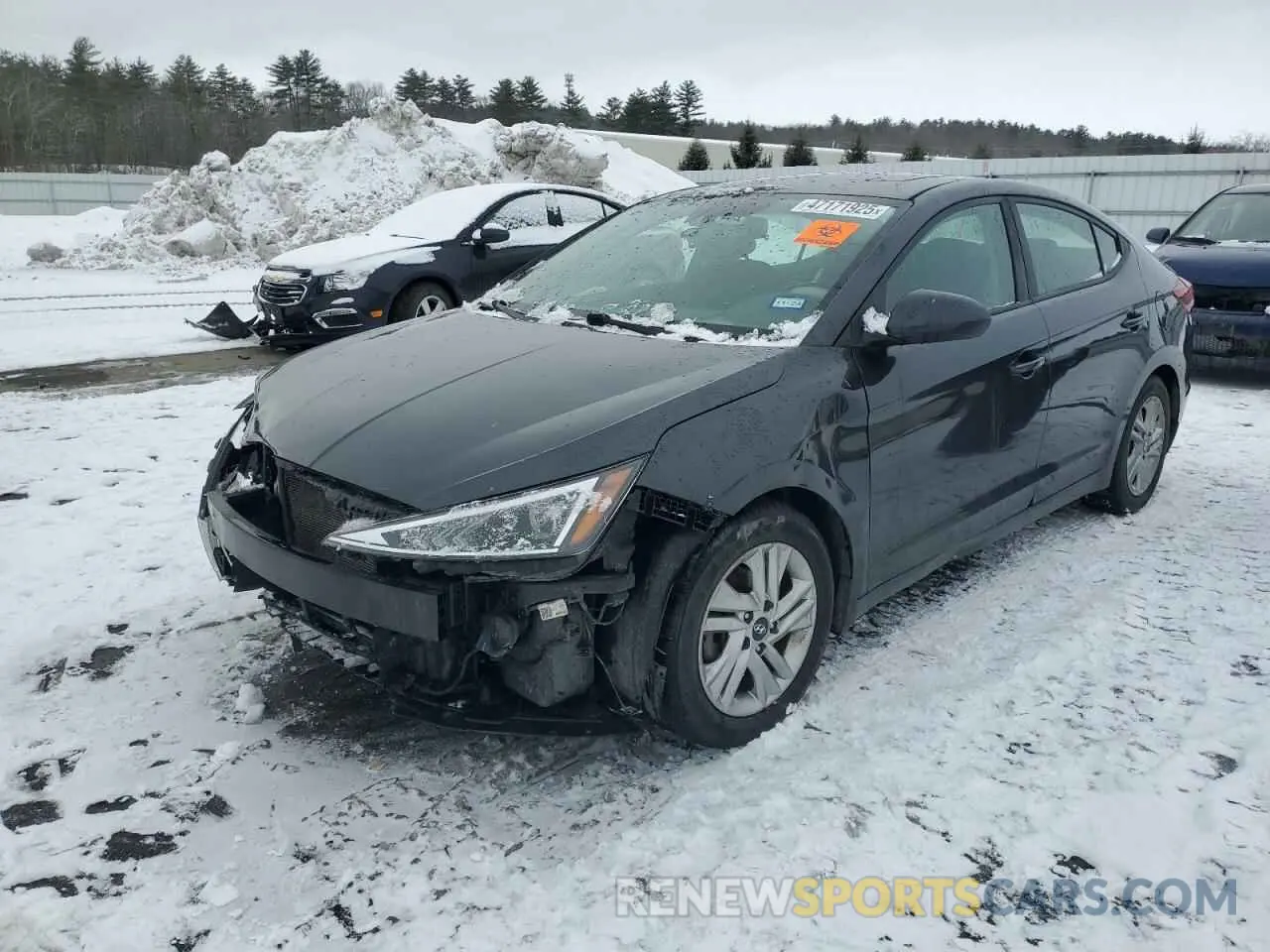 1 Photograph of a damaged car 5NPD84LF4LH605860 HYUNDAI ELANTRA 2020