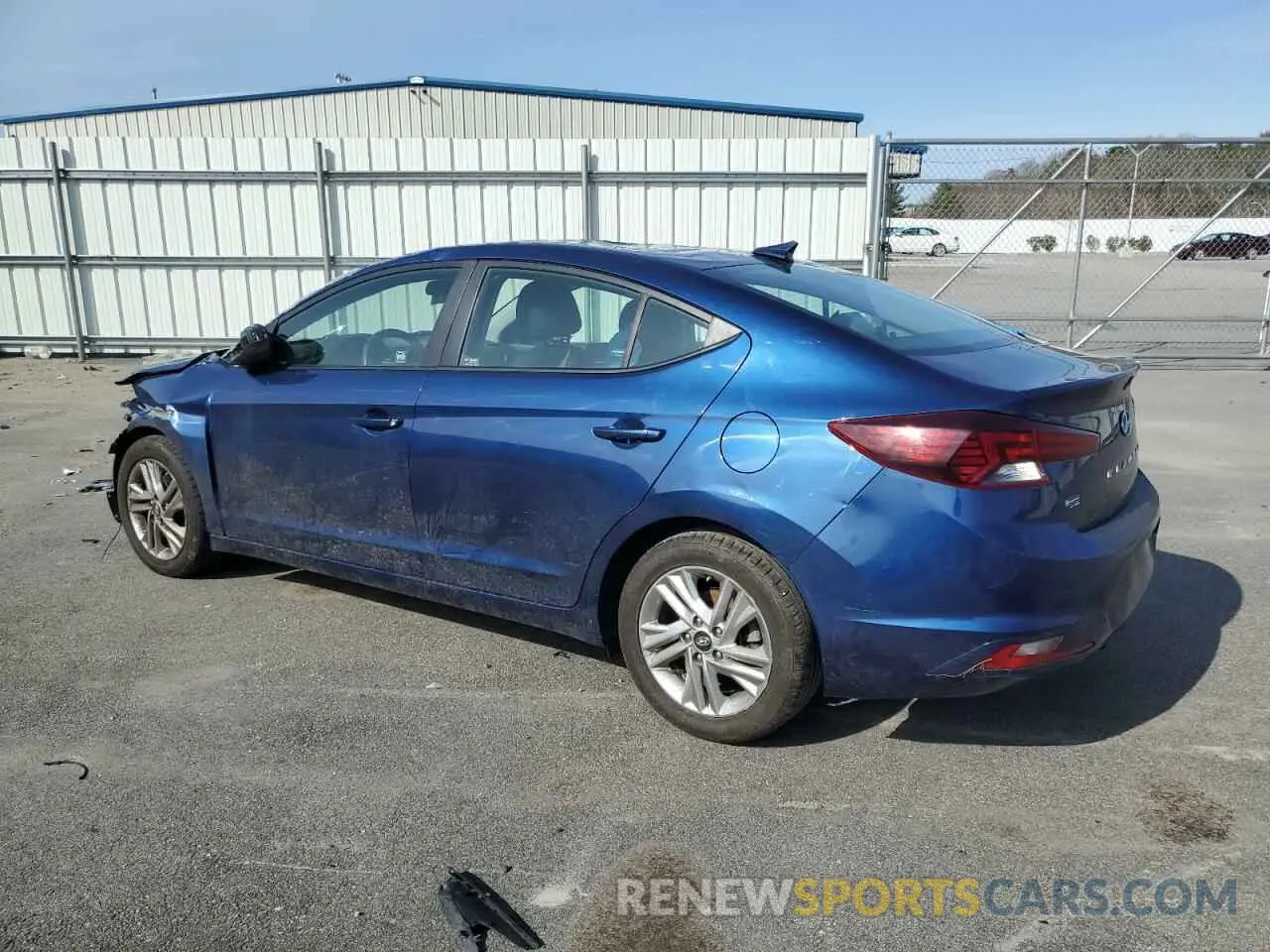 2 Photograph of a damaged car 5NPD84LF4LH620570 HYUNDAI ELANTRA 2020