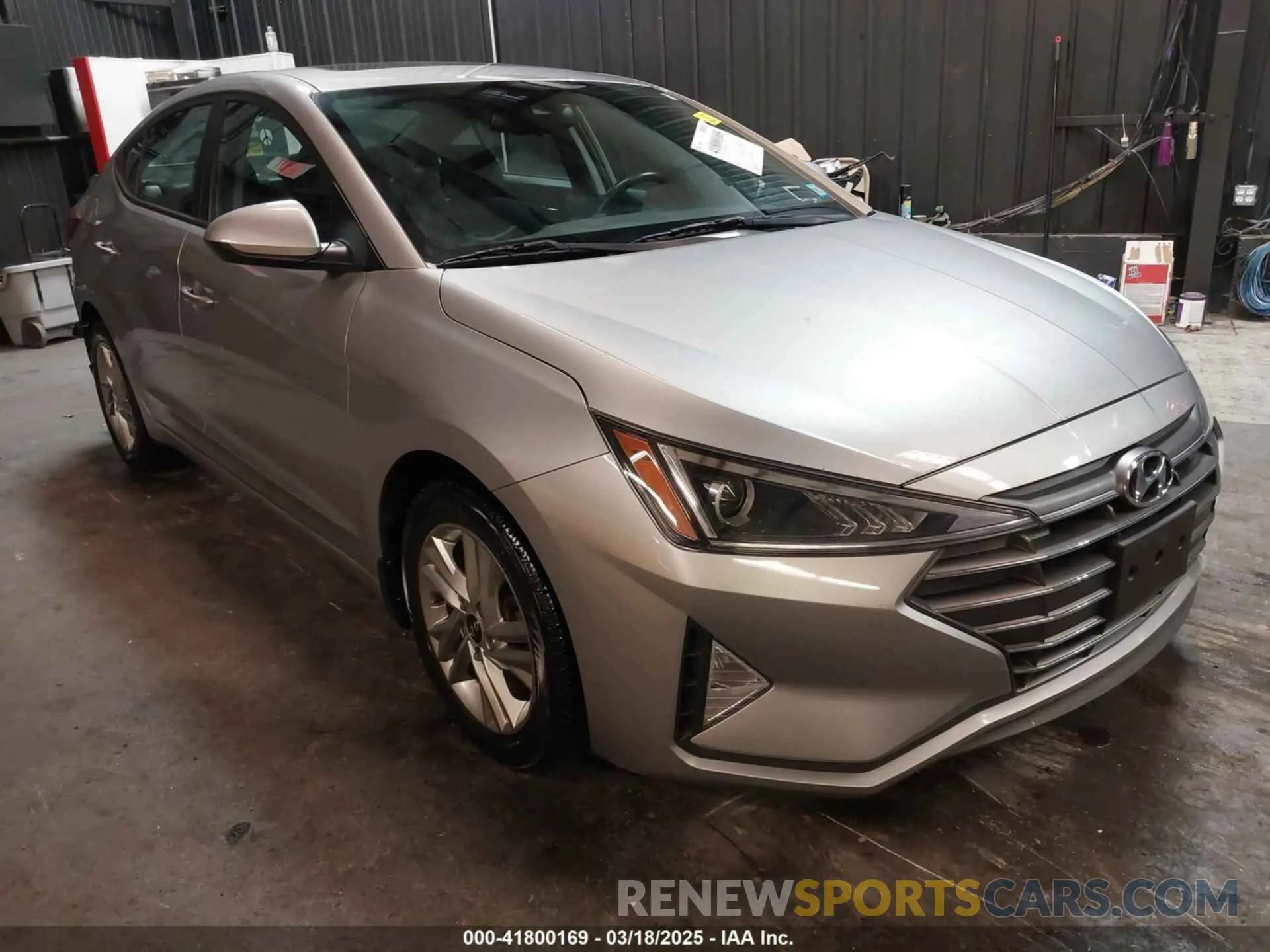 1 Photograph of a damaged car 5NPD84LF4LH622576 HYUNDAI ELANTRA 2020