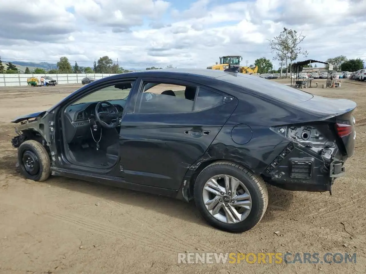 2 Photograph of a damaged car 5NPD84LF4LH627065 HYUNDAI ELANTRA 2020