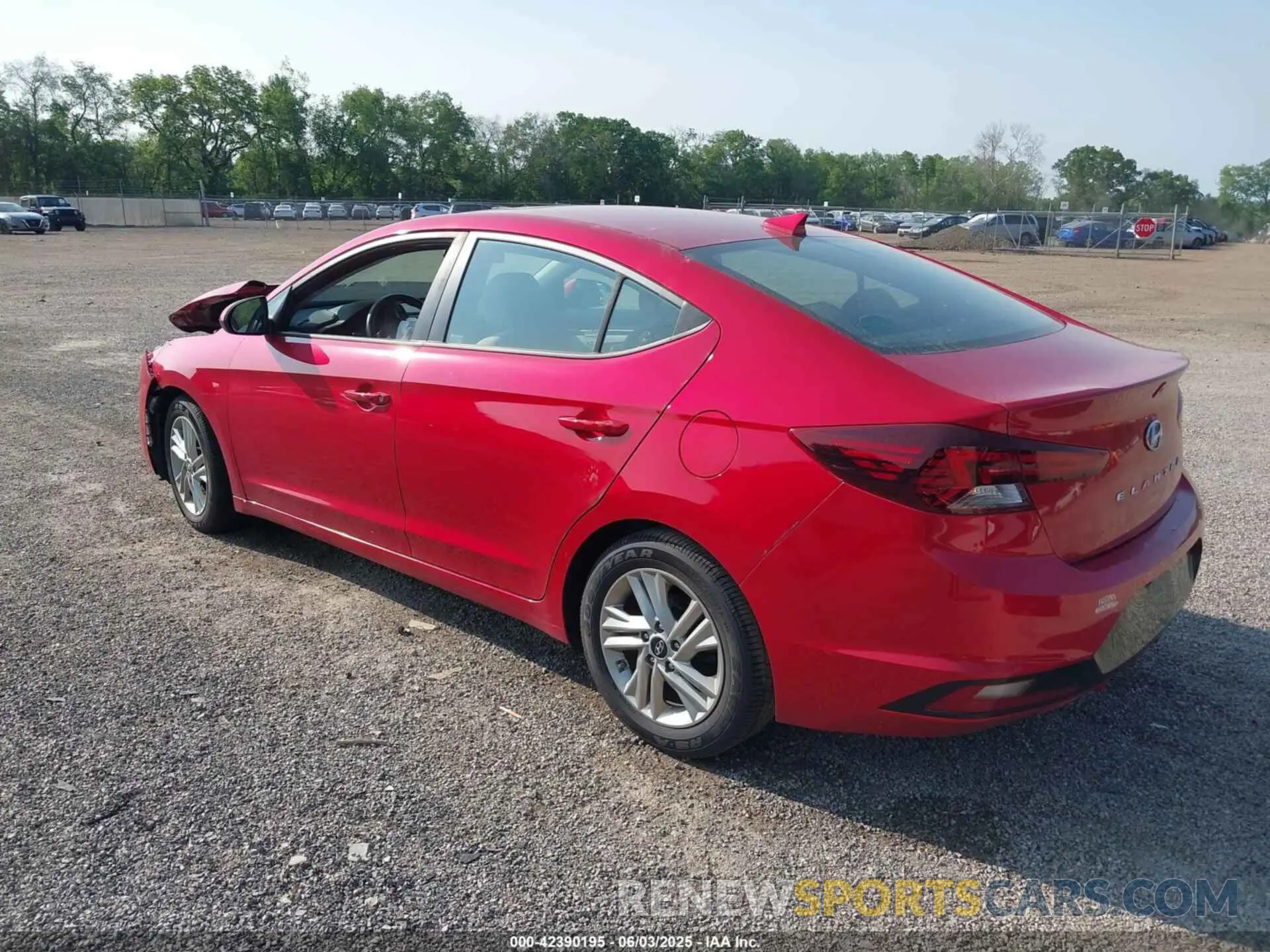 3 Photograph of a damaged car 5NPD84LF4LH632847 HYUNDAI ELANTRA 2020