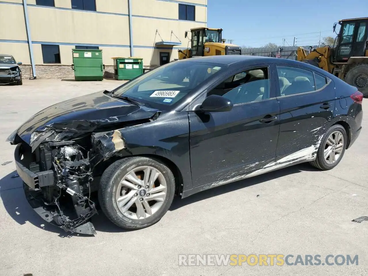 1 Photograph of a damaged car 5NPD84LF5LH505816 HYUNDAI ELANTRA 2020