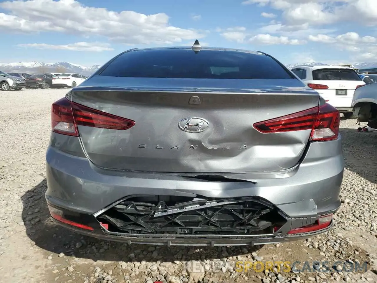 6 Photograph of a damaged car 5NPD84LF5LH511535 HYUNDAI ELANTRA 2020
