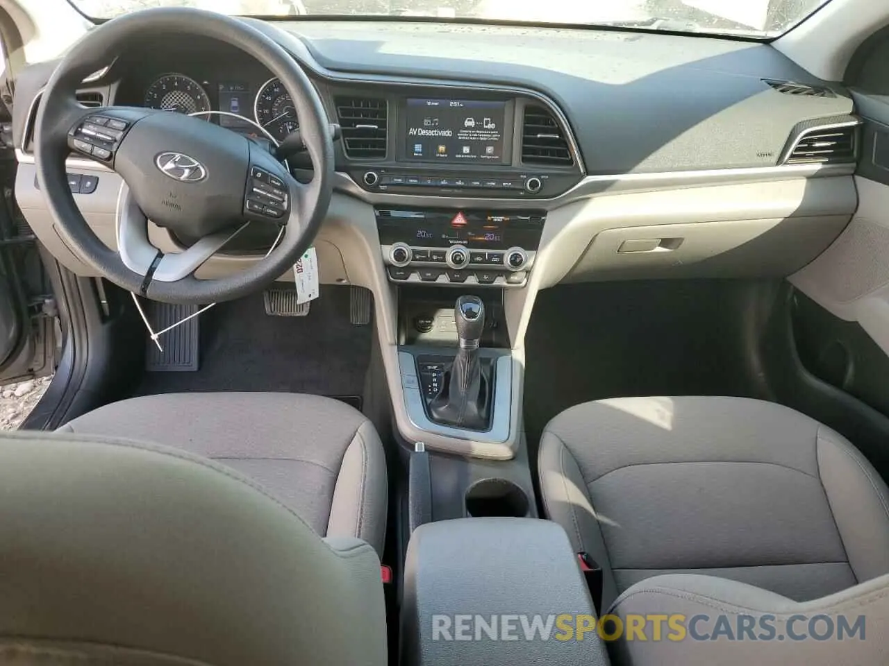 8 Photograph of a damaged car 5NPD84LF5LH511535 HYUNDAI ELANTRA 2020