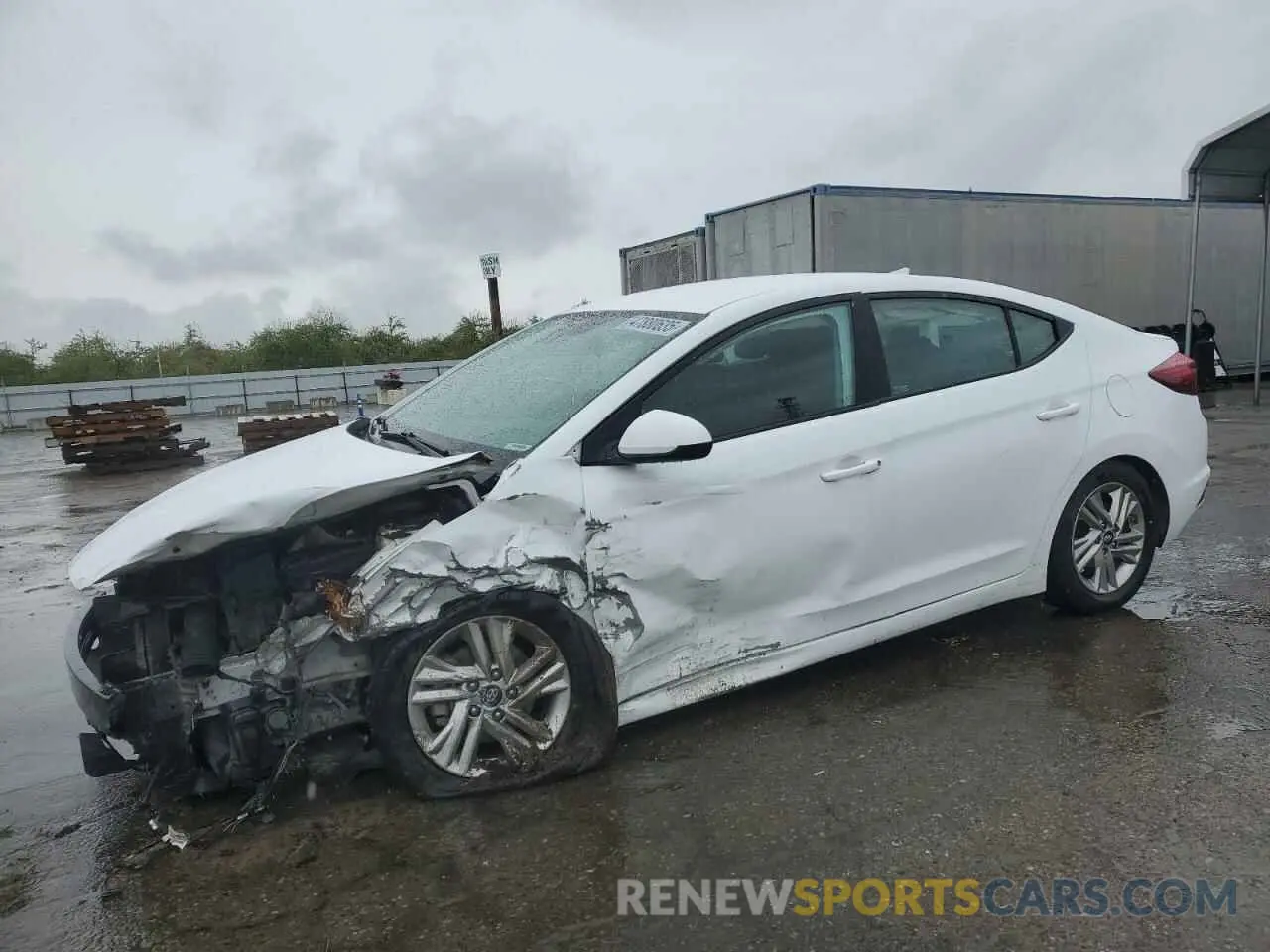 1 Photograph of a damaged car 5NPD84LF5LH517254 HYUNDAI ELANTRA 2020