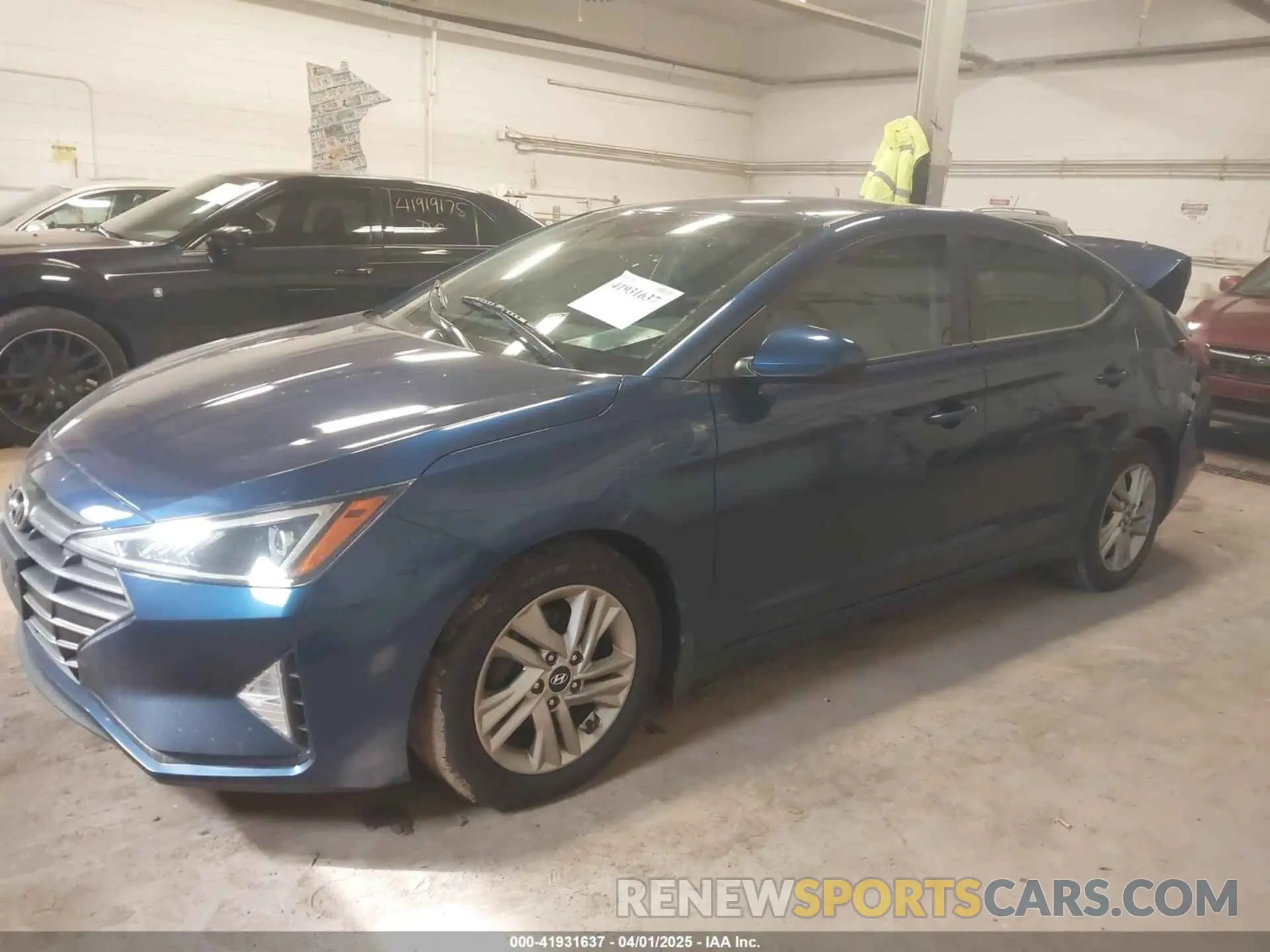 2 Photograph of a damaged car 5NPD84LF5LH518758 HYUNDAI ELANTRA 2020