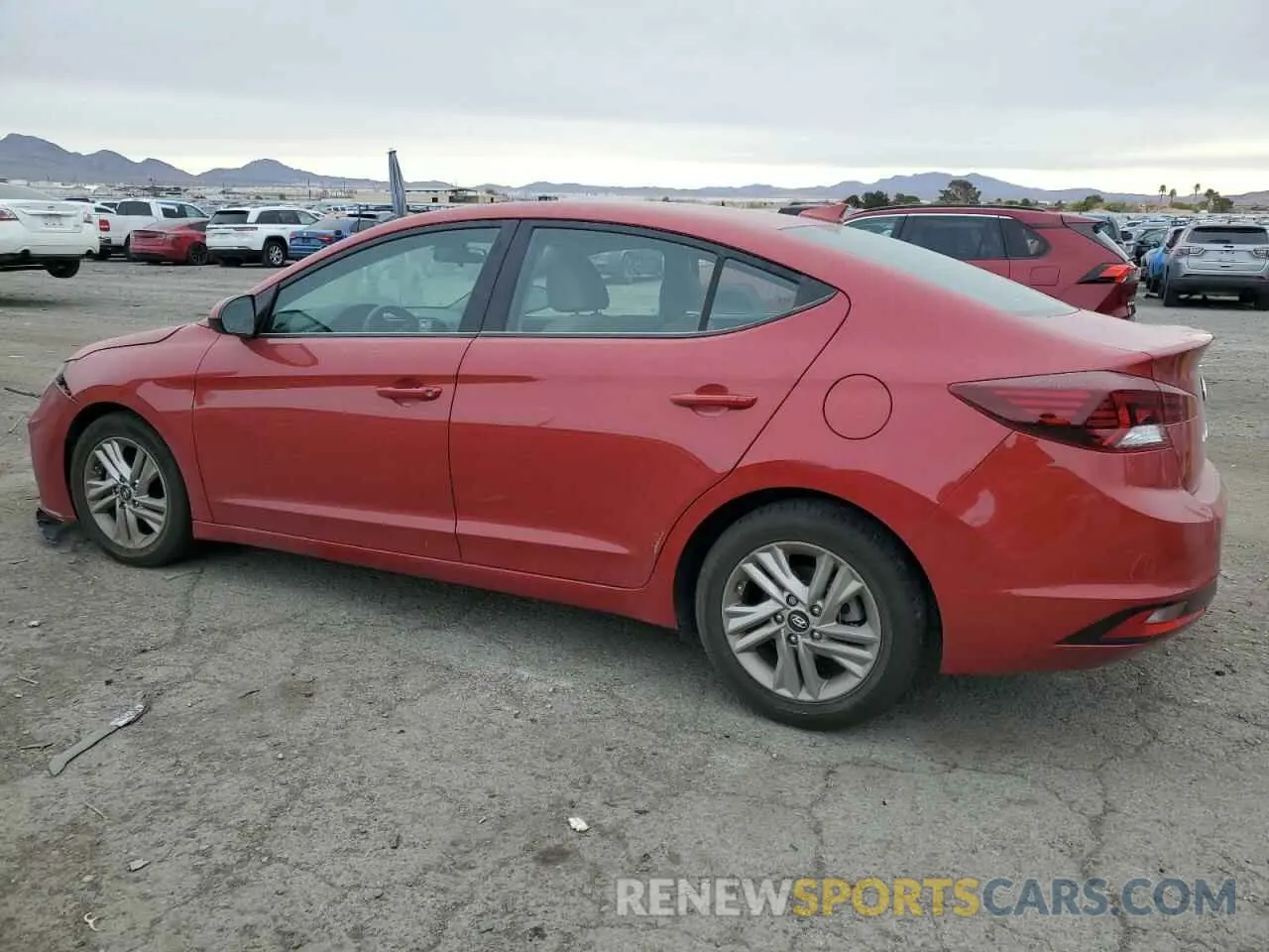 2 Photograph of a damaged car 5NPD84LF5LH519232 HYUNDAI ELANTRA 2020