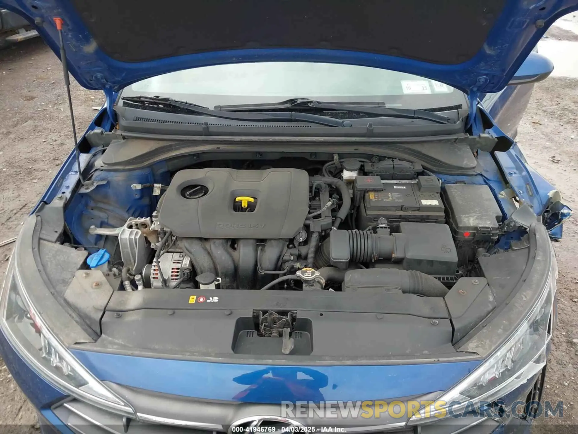 10 Photograph of a damaged car 5NPD84LF5LH540856 HYUNDAI ELANTRA 2020